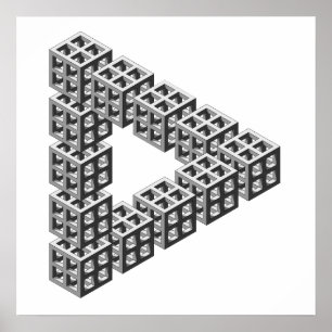 Póster Triângulo Impossível