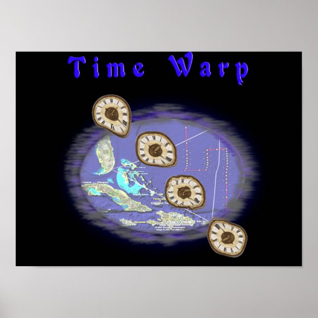 Póster TriânguloBermudas (Frente)