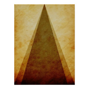Póster Triângulos