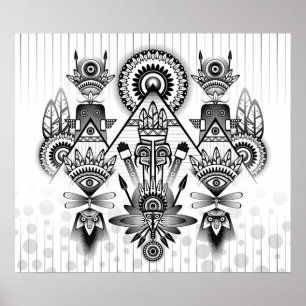 Póster Tribal