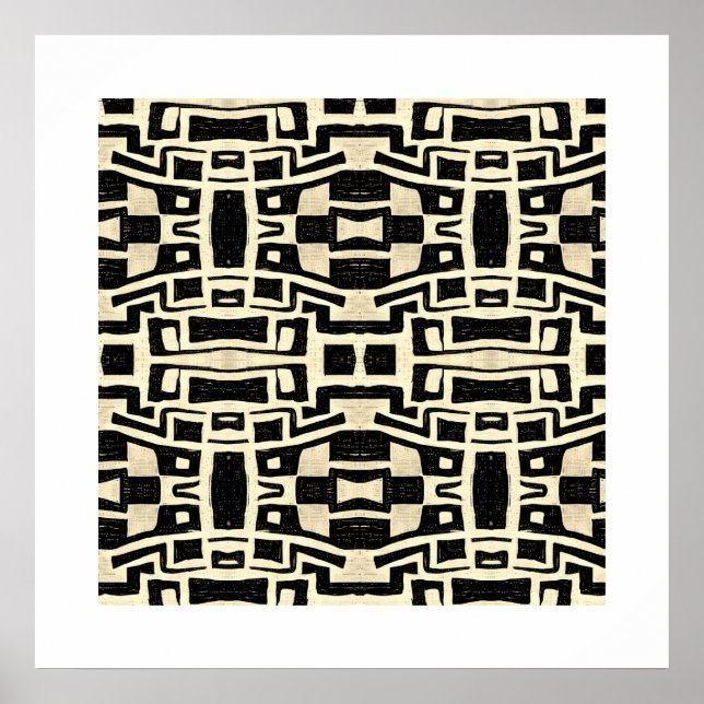 POSTER TRIBAL AFRICANO (Frente)
