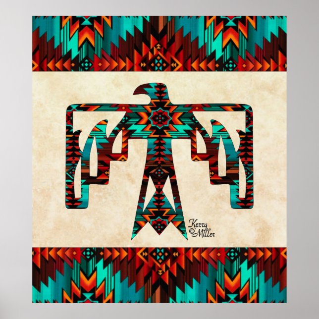 Poster Tribal Thunderbird (Frente)