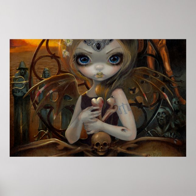 Poster Tribunal Unseelie: Fome de Jasmine Becket-Griffith (Frente)