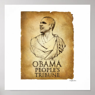 Poster Tribuno de Obama Pessoas