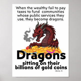 Poster Tributar os Dragões