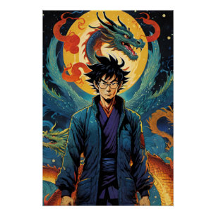 Póster Tributo a Akira Toriyama