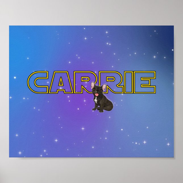 Poster Tributo à Carrie (Frente)