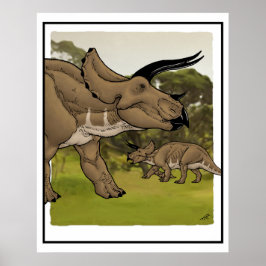 Poster Triceratops #3