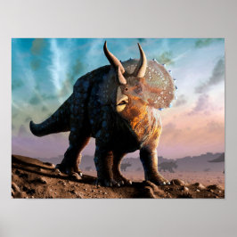 Póster Triceratops Horridus