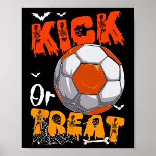 Poster Trick Or Treat Piada Engraçada Chute Halloween Jog