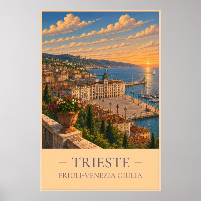 Poster Trieste (Frente)
