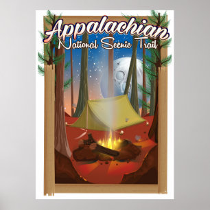 Poster Trilha Cênica Nacional Appalachian