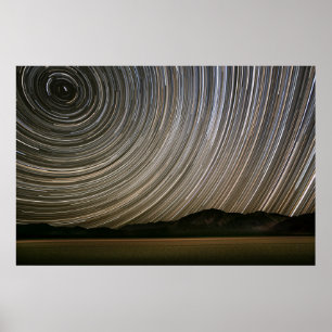 Póster Trilha de Estrelas à Noite   Califórnia, Vale da M