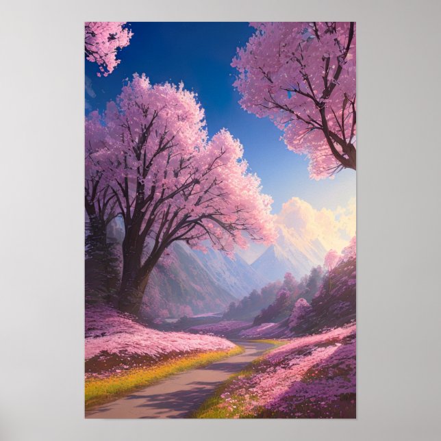 Poster Trilha de Montanha (Frente)