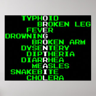 Poster Trilha do Oregon - Formas de Morrer no Oeste