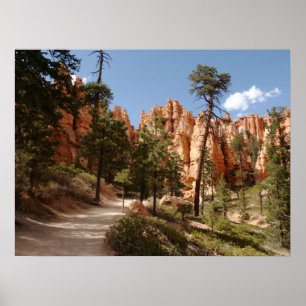 Poster Trilha do Parque Nacional do Bryce Canyon