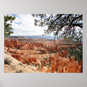 Poster Trilha do Parque Nacional do Bryce Canyon