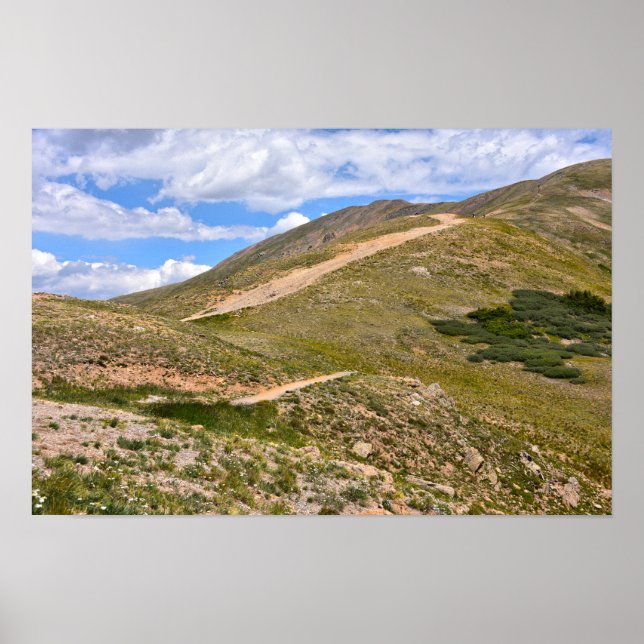 Poster Trilha Loveland Pass, Colorado (Frente)
