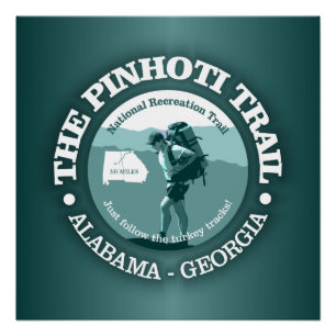 Póster Trilha Pinhoti
