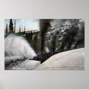 Póster Trilhas do esclarecimento da estrada de ferro do