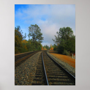 Póster Trilhas do trem