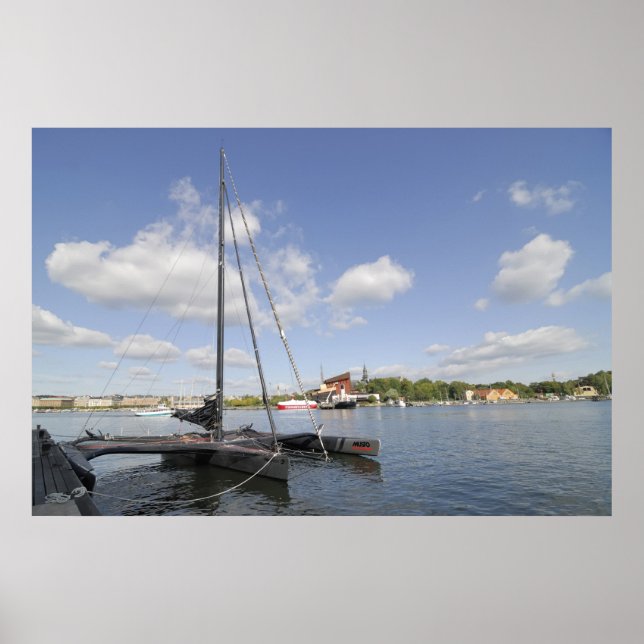 Poster Trimaran (Frente)