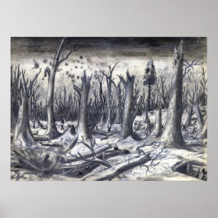 Póster Trincheira em Campholz Woods
