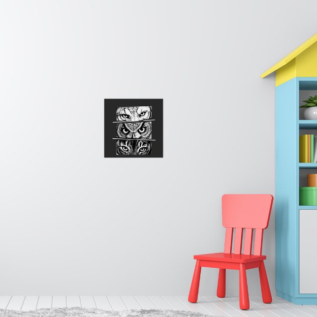 Poster Trindade de Águia Tigre Lobo (Berçário 1)