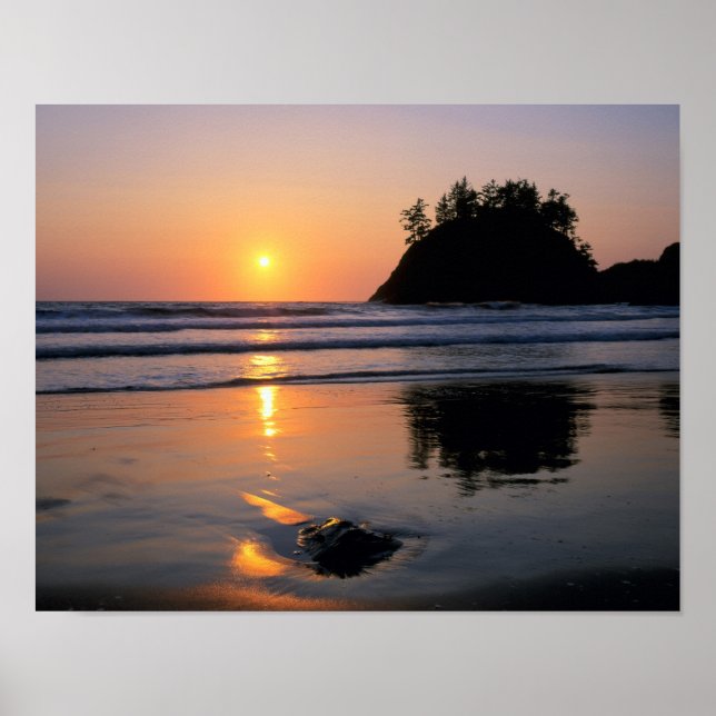 Póster Trinidad State Beach, Califórnia. EUA. Mar (Frente)