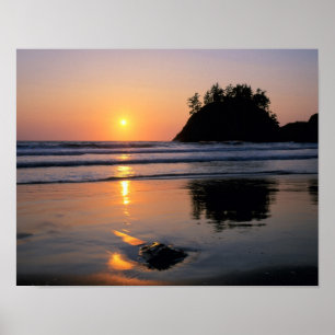 Póster Trinidad State Beach, Califórnia. EUA. Mar