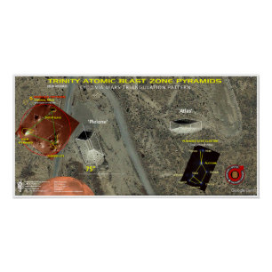 Póster Trinity Atomic Blast Zone
