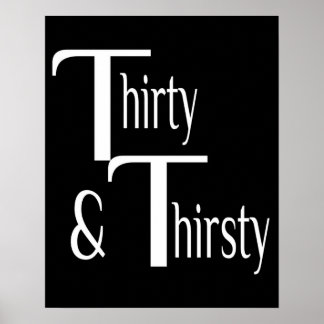 Póster Trinta e Sede