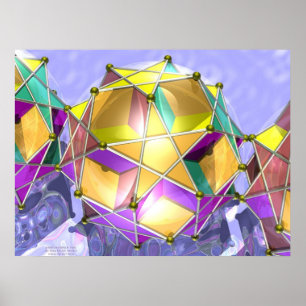 Poster Trio de Dodecadodeca por Bruce Rawles