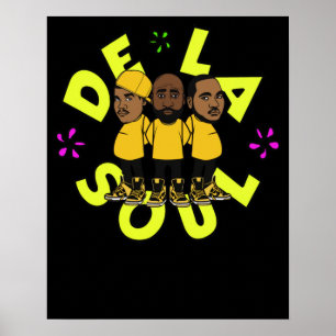 Poster Trio De La Soul
