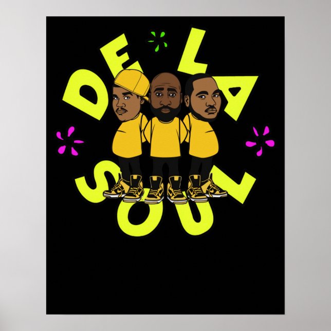Poster Trio De La Soul (Frente)