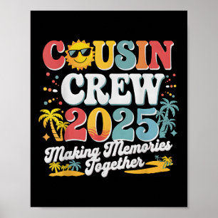 Poster Trip da Família Cousin Crew 2025 Summer Vacation B