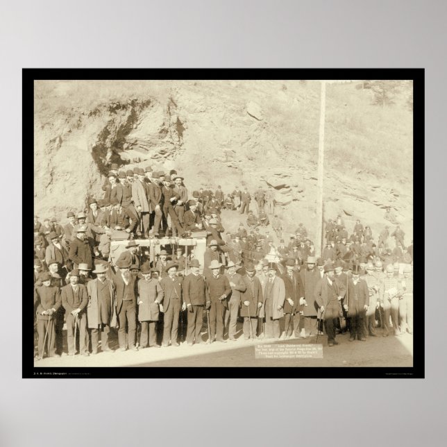 Póster Trip Final do Treinador de Deadwood SD 1890 (Frente)