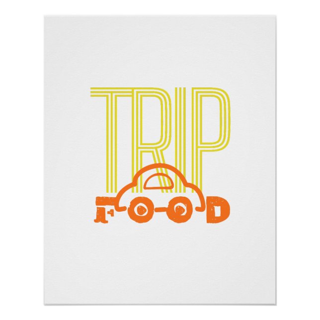 Póster Trip for Food (Frente)