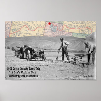 Póster Trip Rodoviária All Day Utah 1908