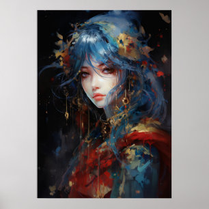 Poster Tripas Tranquilas: Um Anime Sinfônico De Aquarela