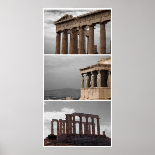 Poster Triplicar-se da piscina