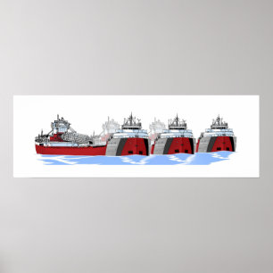 Poster Triplo A do Empilhador de Tin