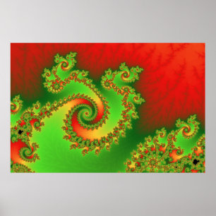 Poster triplo do Twirl do Natal