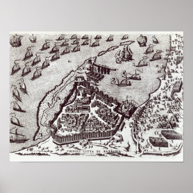 Póster Tripoli, c.1550 | (Frente)