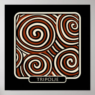 Poster tripolje pottery shard