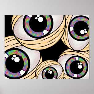 Poster Trippy do terceiro olho