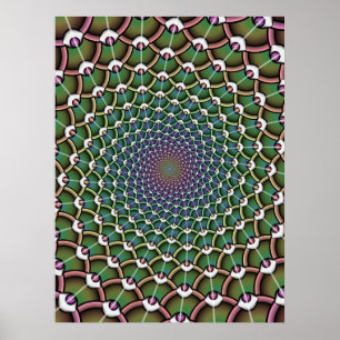 Poster Trippy dos olhos