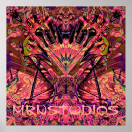 Poster Trippy Garland