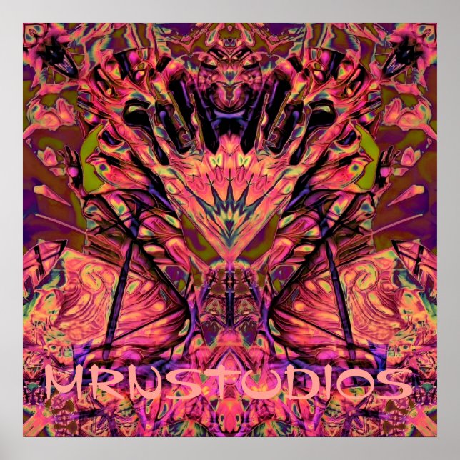 Poster Trippy Garland (Frente)