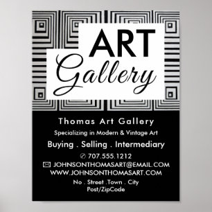 Poster Trippy Maze Squares, Art Dealer, Galeria